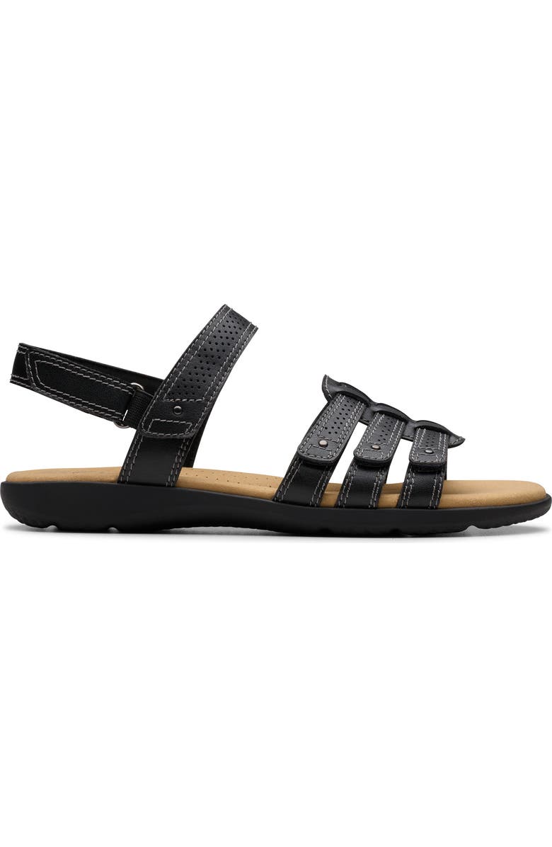 Clarks<sup>®</sup> Elizabelle Kay Sandal, Alternate, color, Black Leather