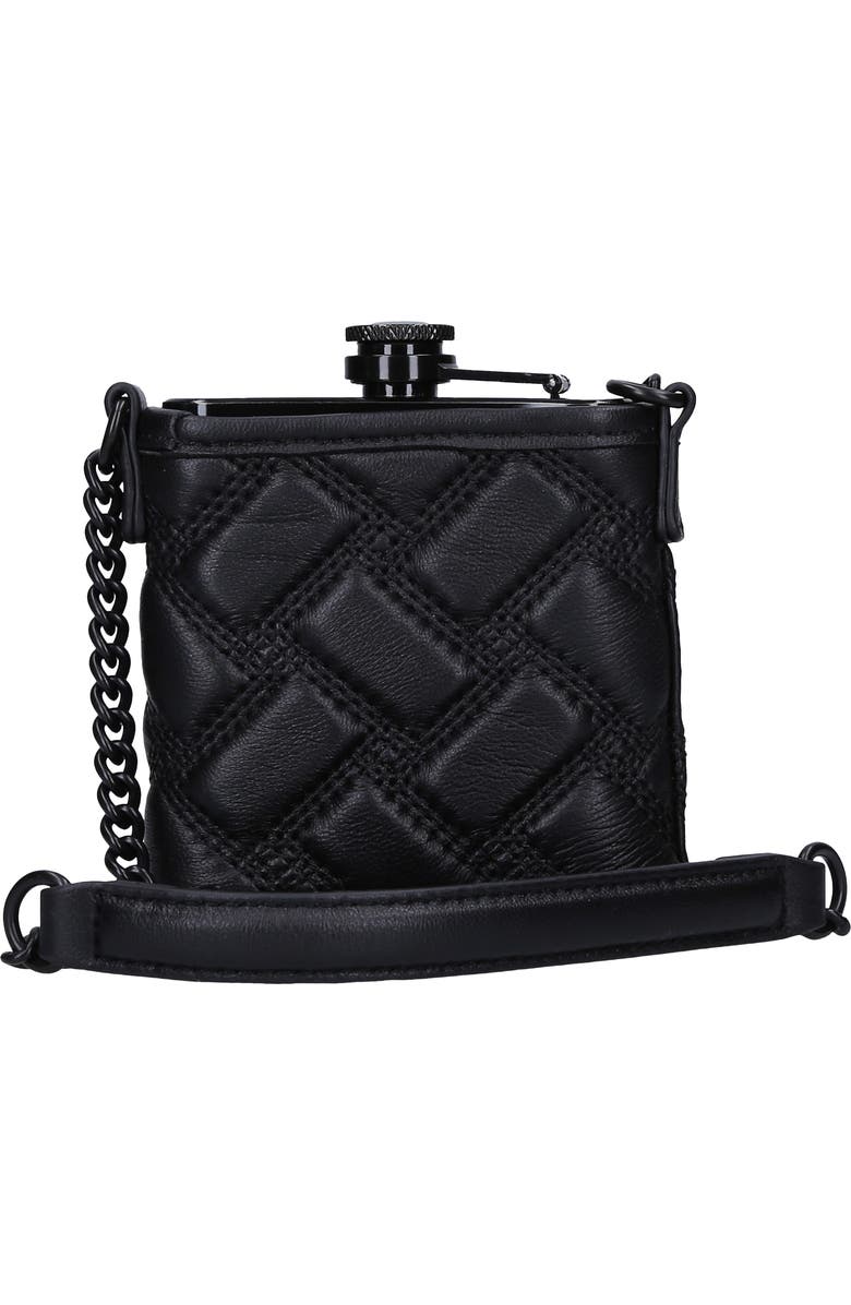 Kurt Geiger London Kensington Leather Flask, Alternate, color,