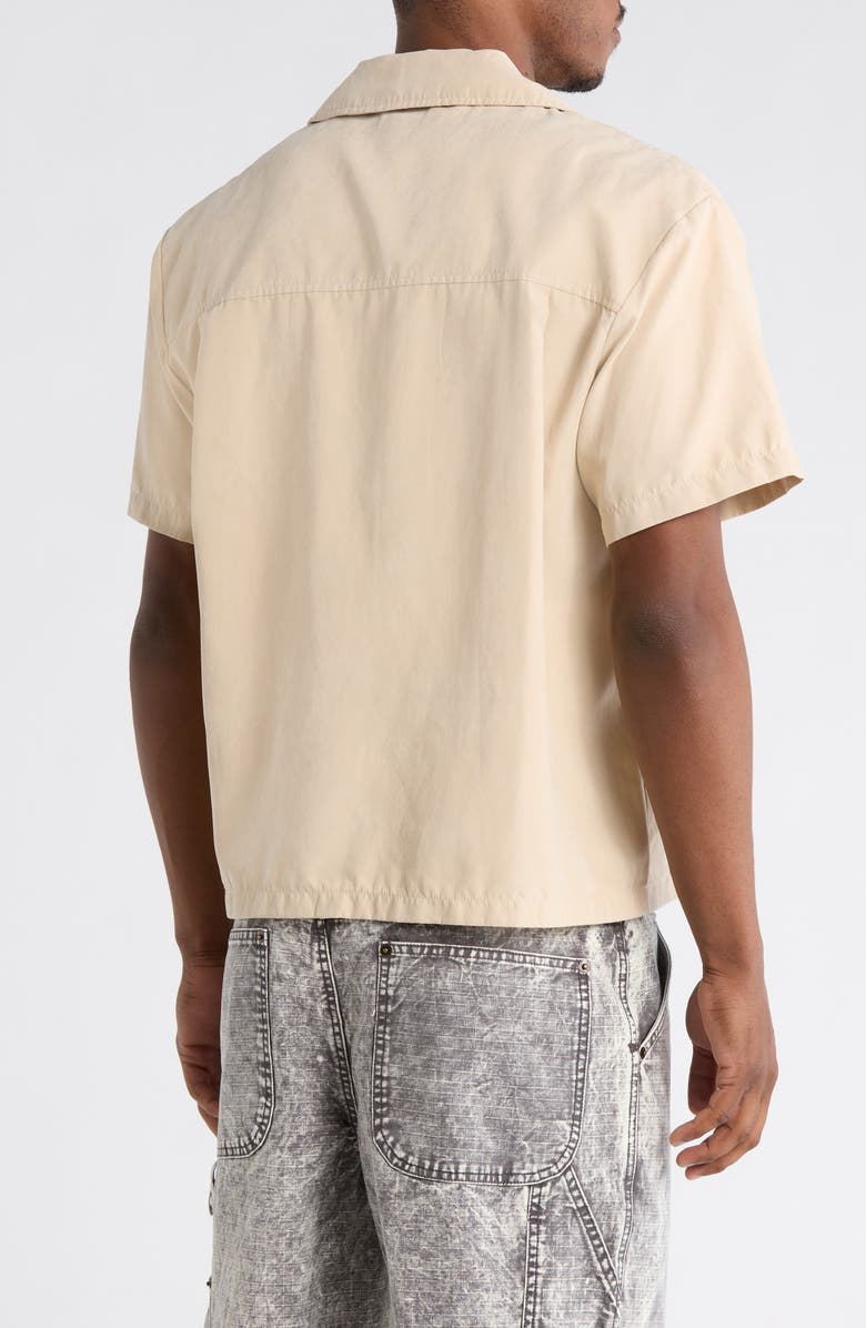 HONOR THE GIFT Brushed Camp Shirt, Alternate, color, Sand