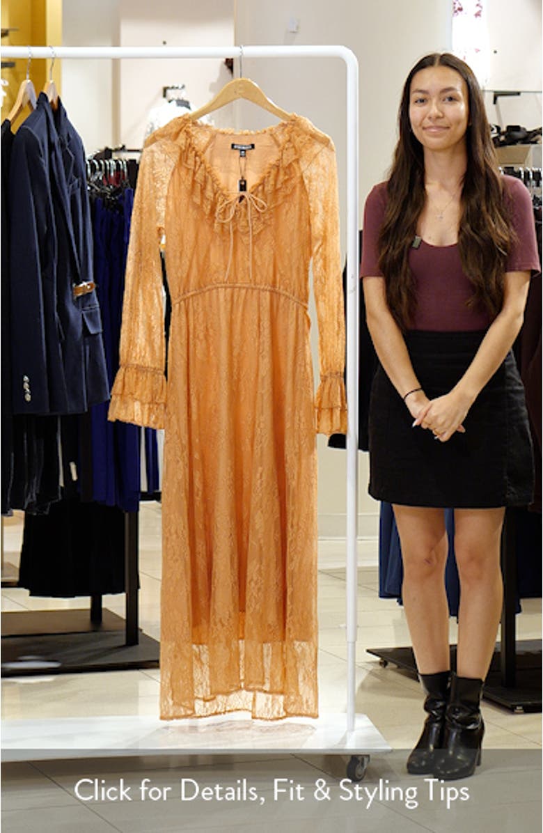 Rosabella Long Sleeve Lace Dress, sales video thumbnail