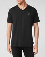 PHILIPP PLEIN T-Shirt V-Neck Ss Gothic Plein Men