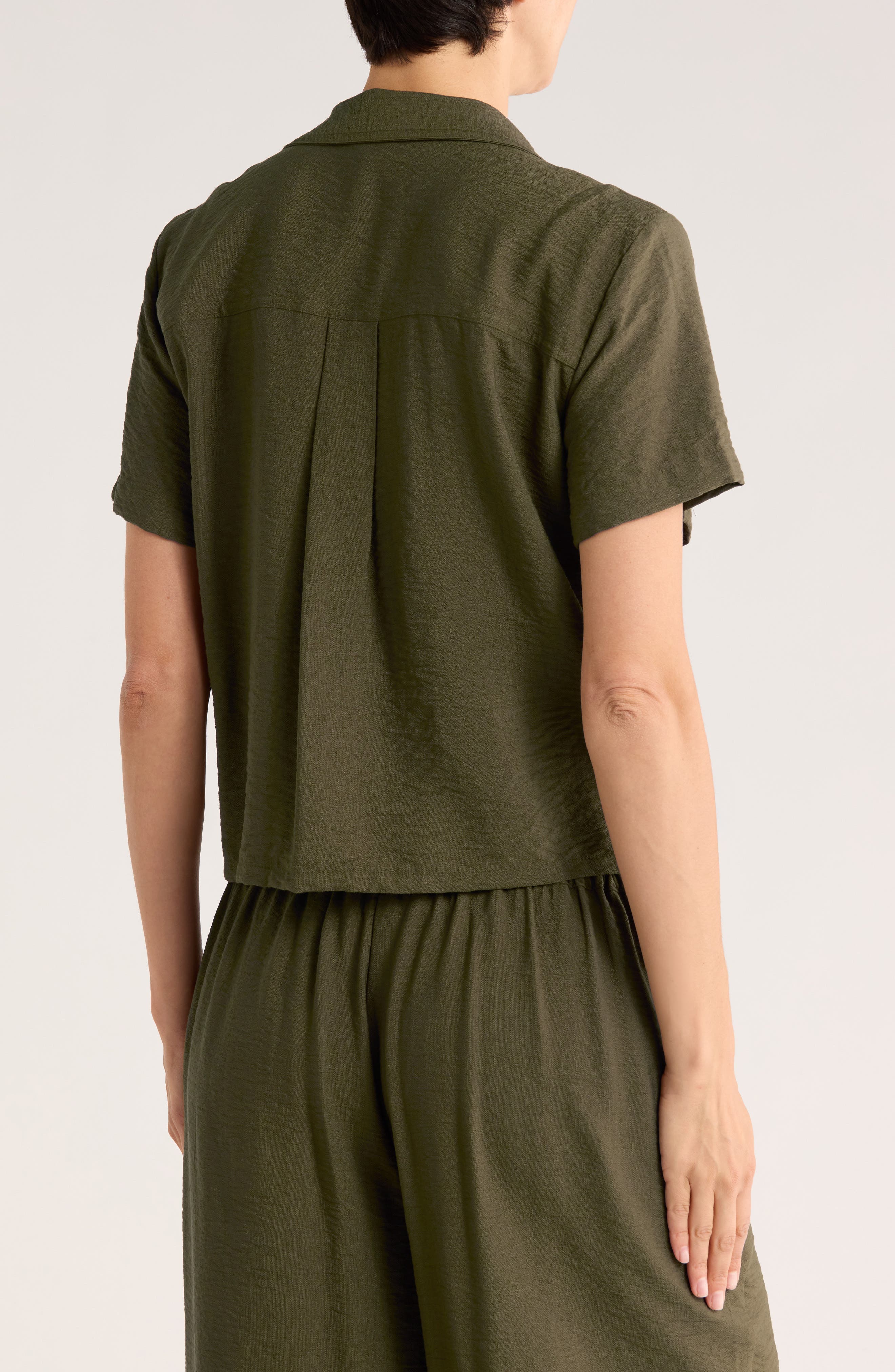 Crinkle Camp Shirt - image 4