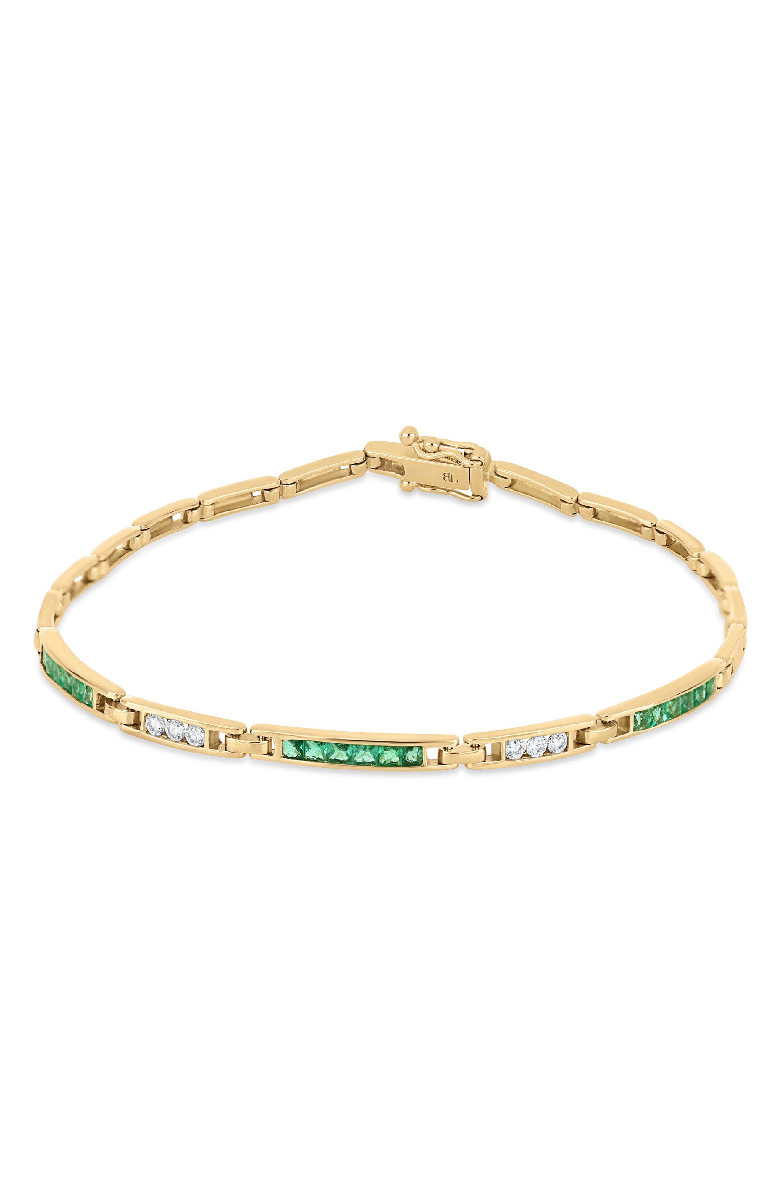 18K GOLD/ DIAMOND/ EMERALD