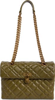 Kurt Geiger London Brixton Quilted Leather Shoulder Bag