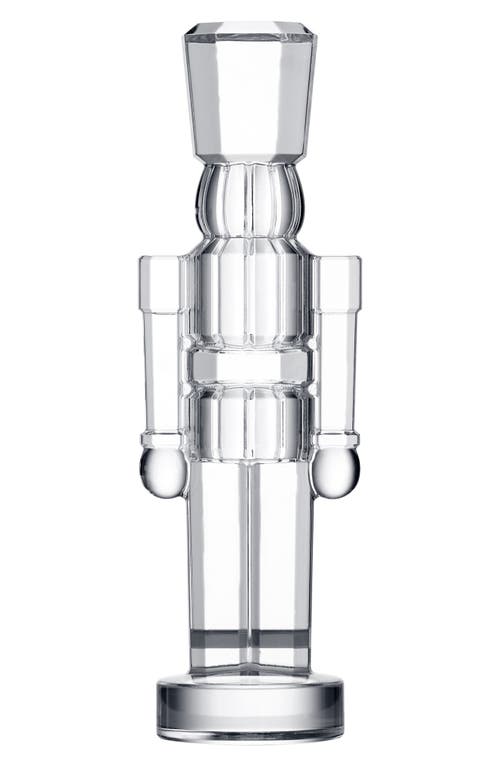 Waterford Standing Nutcracker Figurine In Transparent
