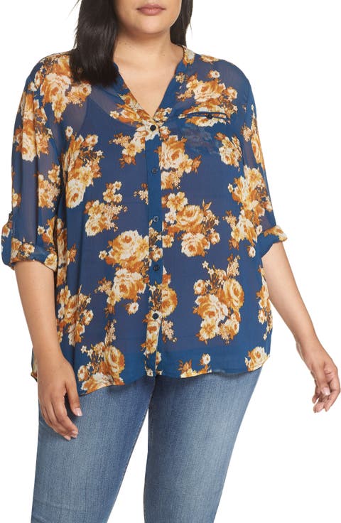 Jasmine Roll Sleeve Top