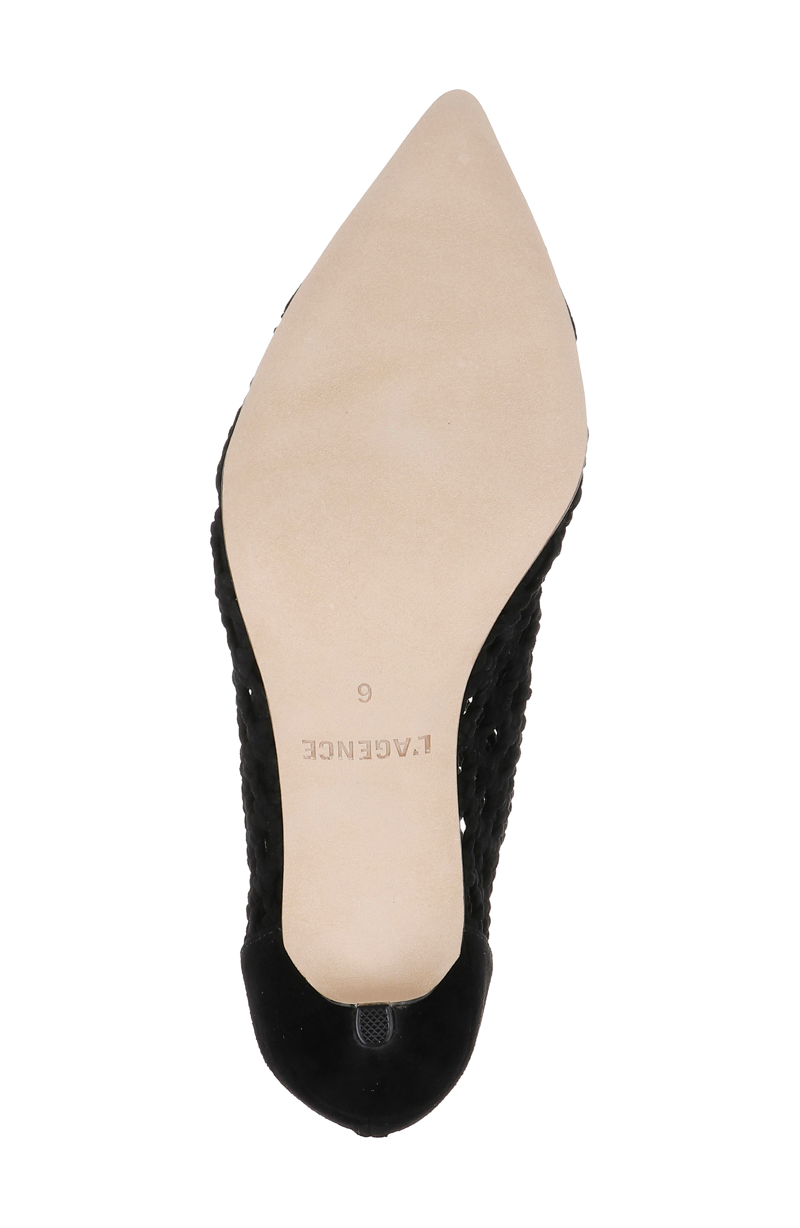 L'AGENCE Josefine Open Weave Bootie, Alternate, color, 