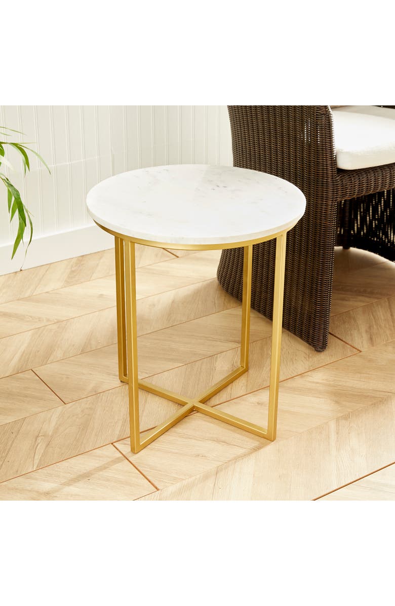 Napa Home & Garden Aveline Table, Alternate, color, Gold