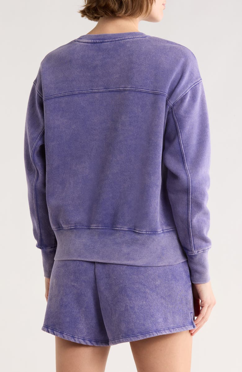 MARIKA Marin Fleece Sweatshirt, Alternate, color, Orient Blue