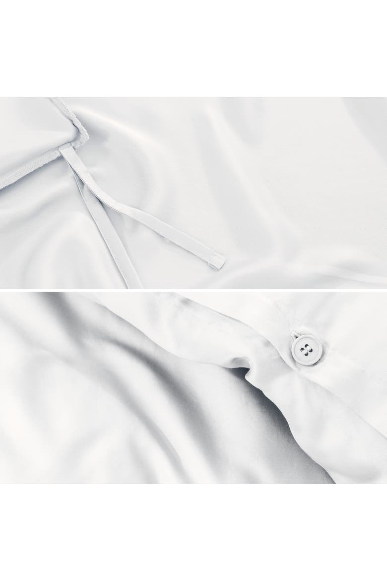 TENCEL Lyocell Duvet Cover Set, Alternate, color, White