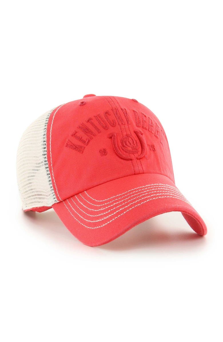 '47 Men's '47 Red Kentucky Derby Riverbank Clean Up Adjustable Hat, Alternate, color, 