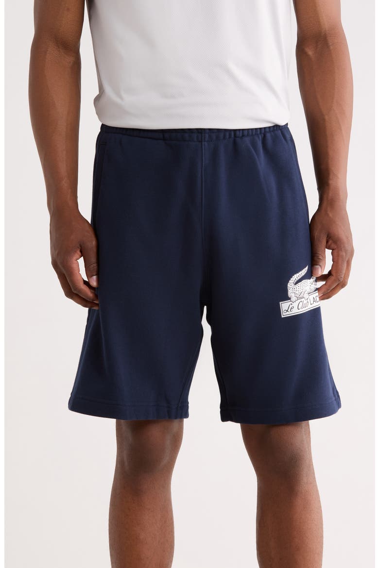 Cotton Pull-On Shorts, Main, color, NAVY BLUE