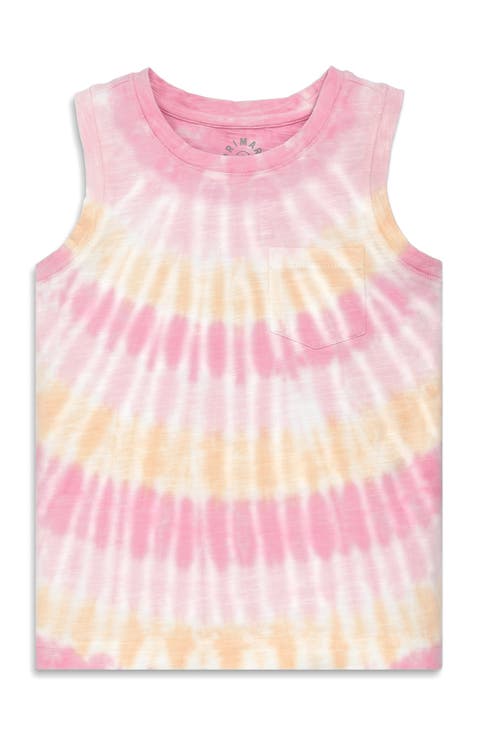 Kids Pocket Tank In Tie Dye (Toddler, Little Kid, Big Kid)