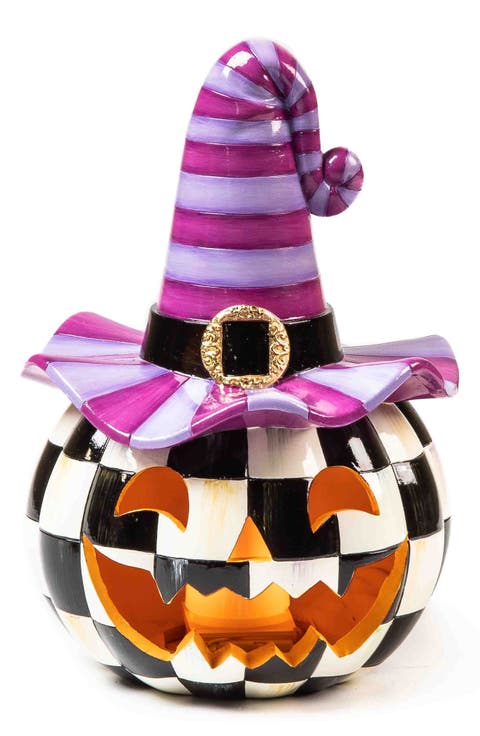 Happy Jack Illuminated Pumpkin Ornament