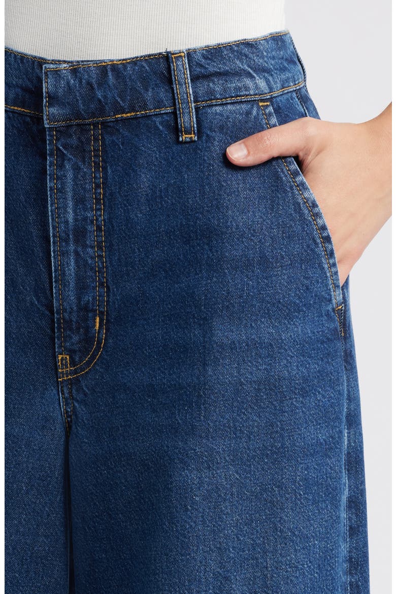 The High Waist Wide Leg Trouser Jeans, Alternate, color, BLINDSPOT