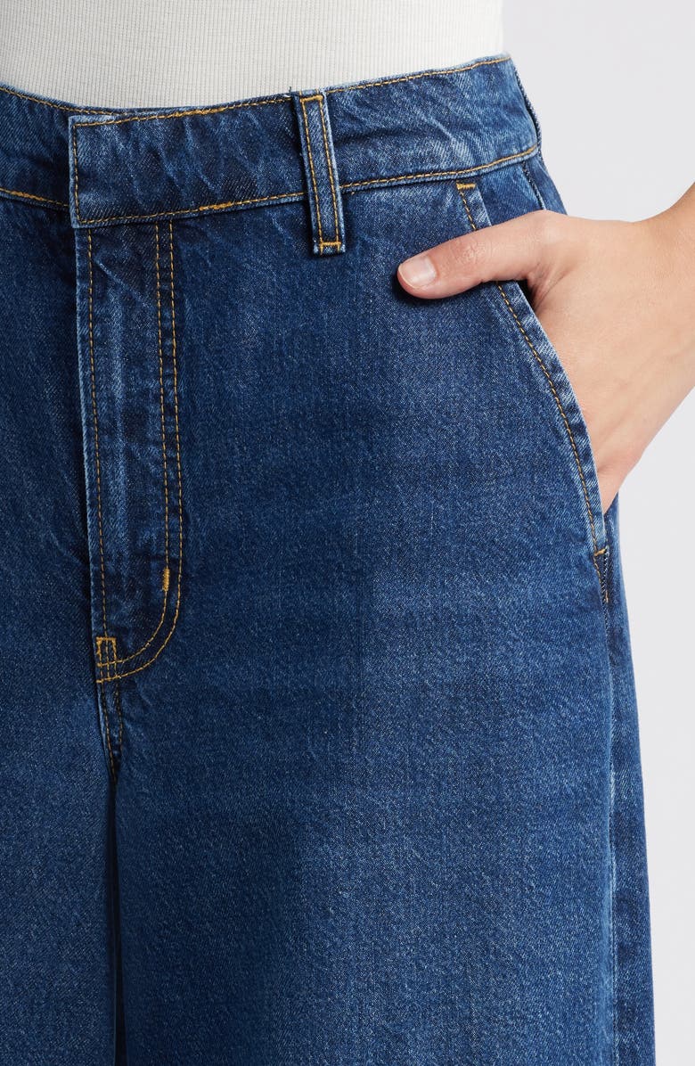 The High Waist Wide Leg Trouser Jeans