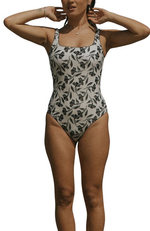 Aruba Scoop Neck One Piece Swimsuit