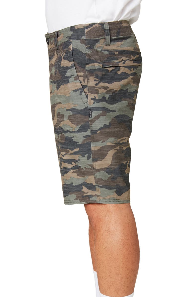 O'Neill Locked Slub Board Shorts, Alternate, color, Camo