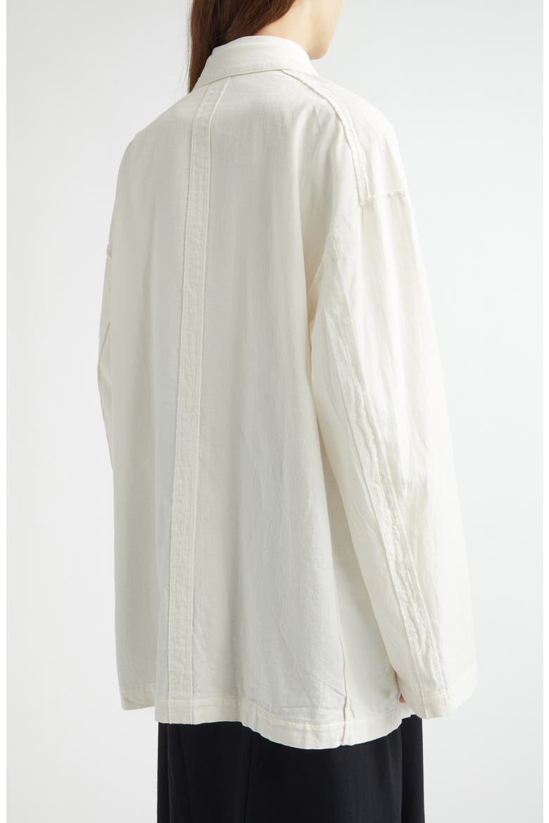 Cotton & Cashmere Jacket, Alternate, color, IVORY