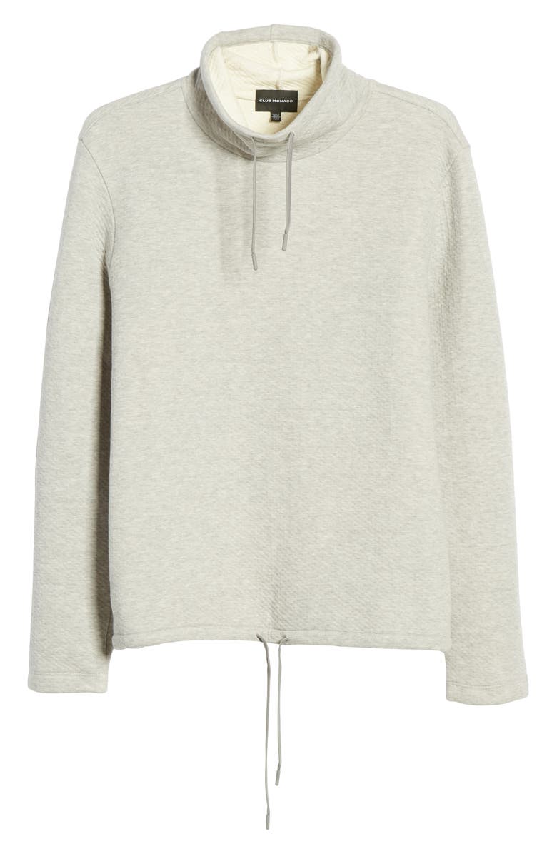 Club Monaco Funnel Neck Sweatshirt, Alternate, color, 