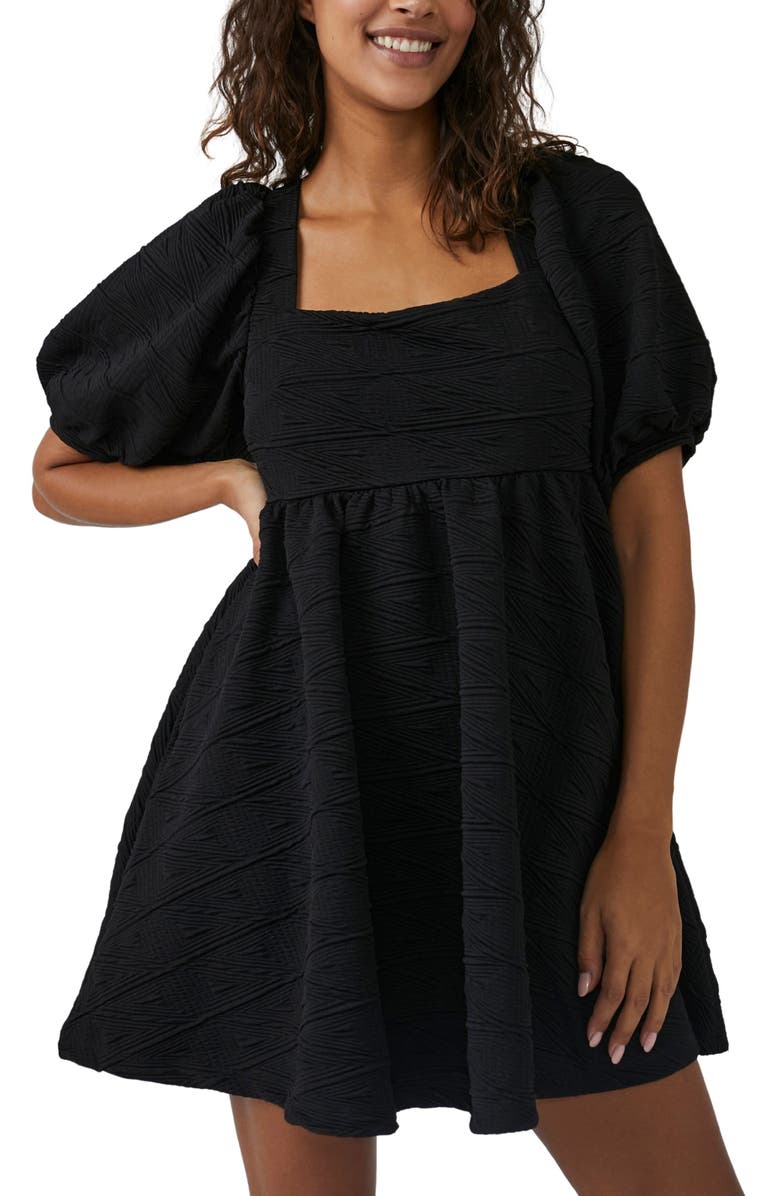 Free People Violet Minidress, Alternate, color,