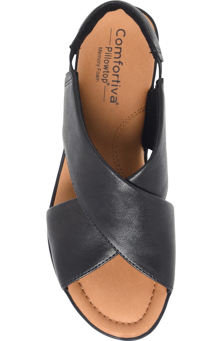 Comfortiva Emilee Slingback Sandal, Alternate, color, Black
