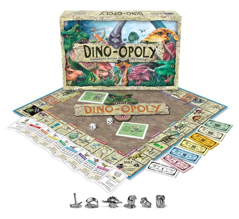 Dinoopoly Monopoly Board Game