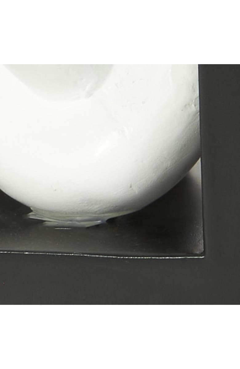 UMA Contemporary Set of 2 Bookends, Alternate, color, White