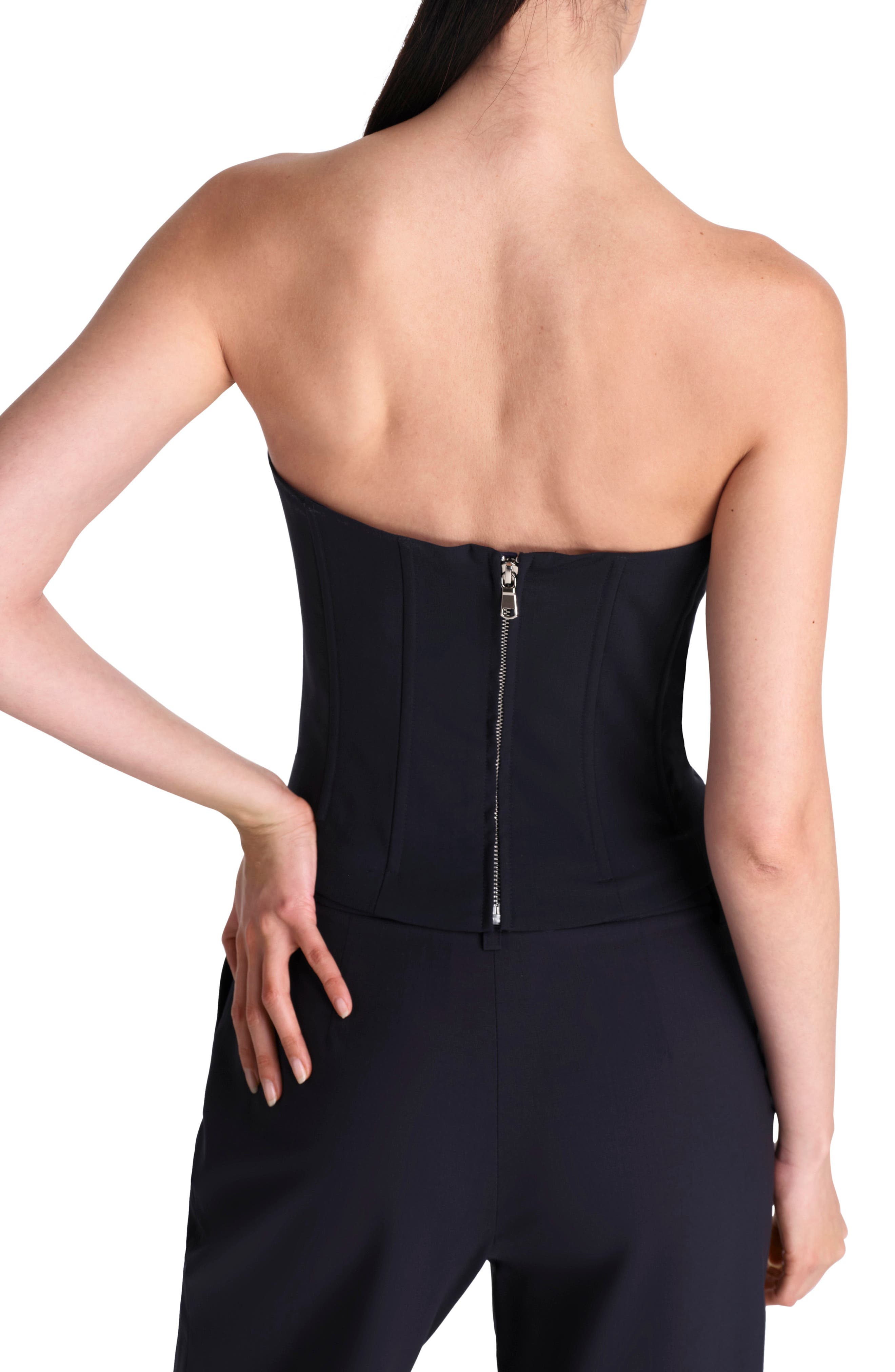 Jillian Strapless Bustier Top - image 2