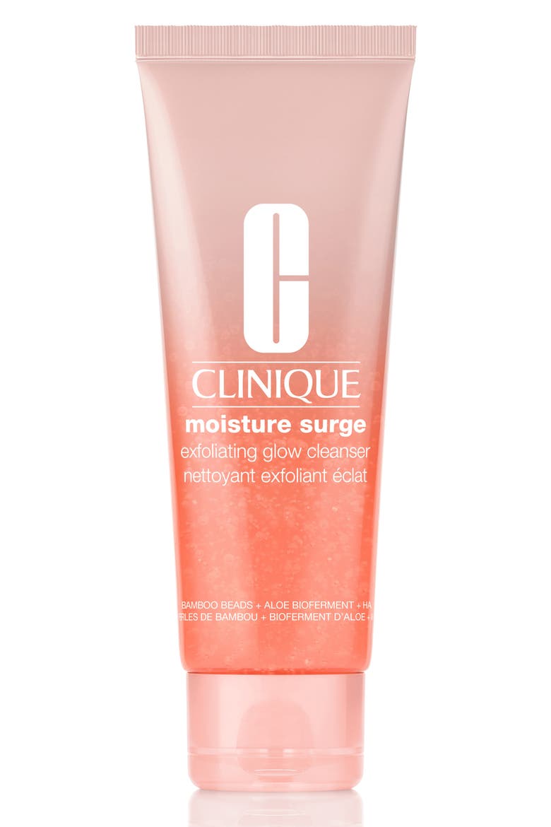 Moisture Surge Exfoliating Glow Cleanser, Main, color, NO COLOR