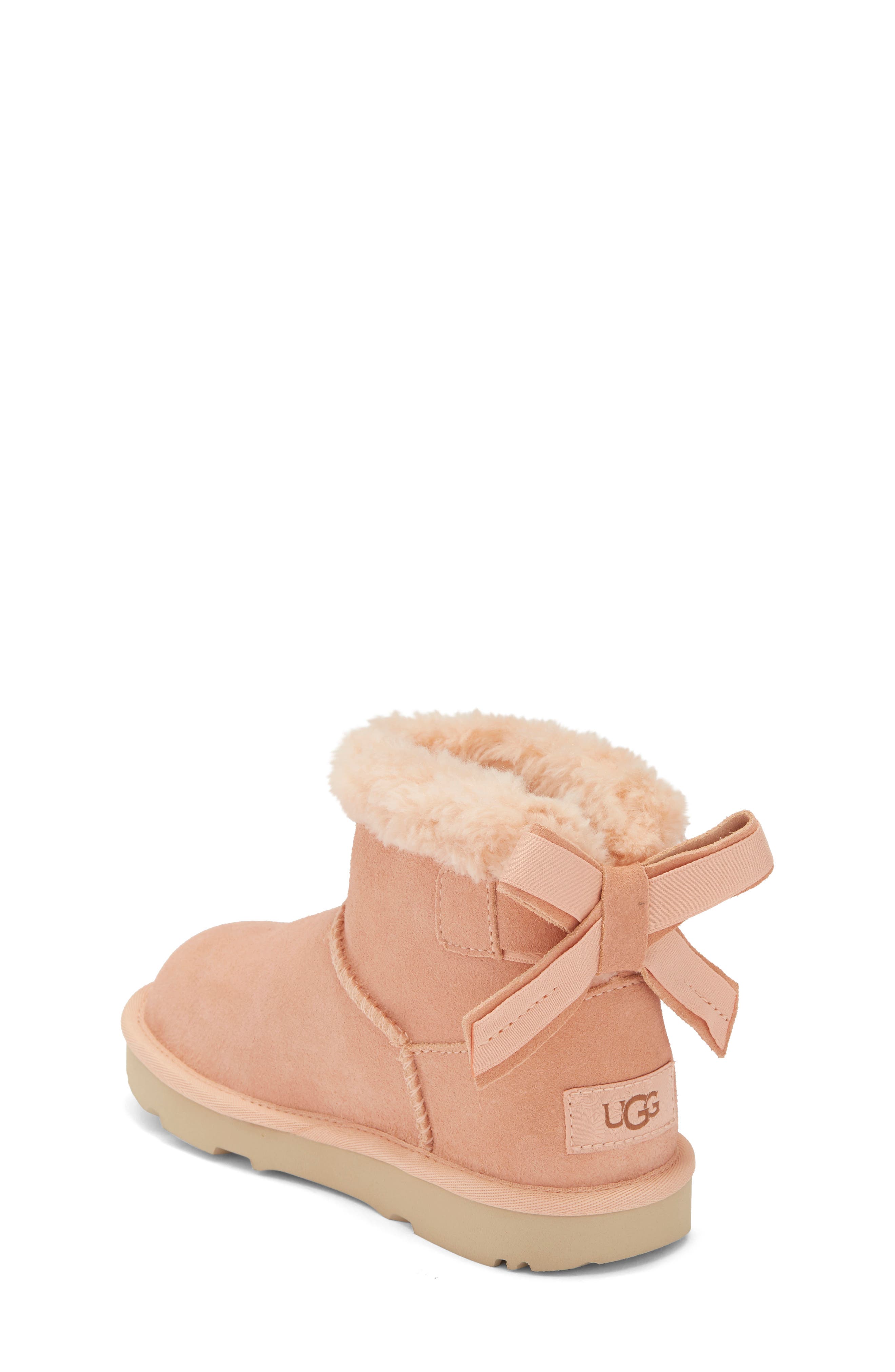 Kids' Mini Bailey Bow Bootie, Alternate, color, MILK TEA