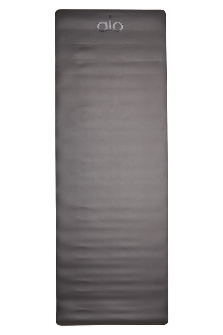 Warrior 2 Yoga Mat, Alternate, color, BLACK