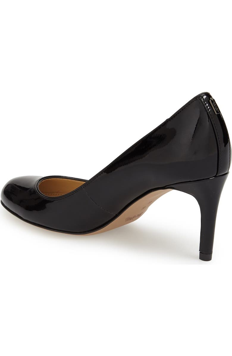 COACH 'Devon' Pump, Alternate, color, Black Patent Leather