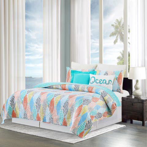 Surfside Sound Bedding Quilt Set