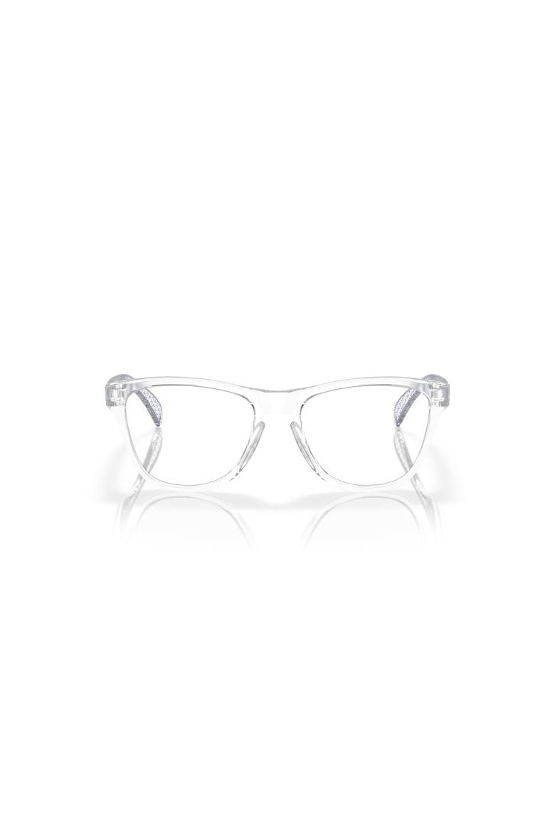 50mm Round optical glasses, Alternate, color, Transparent