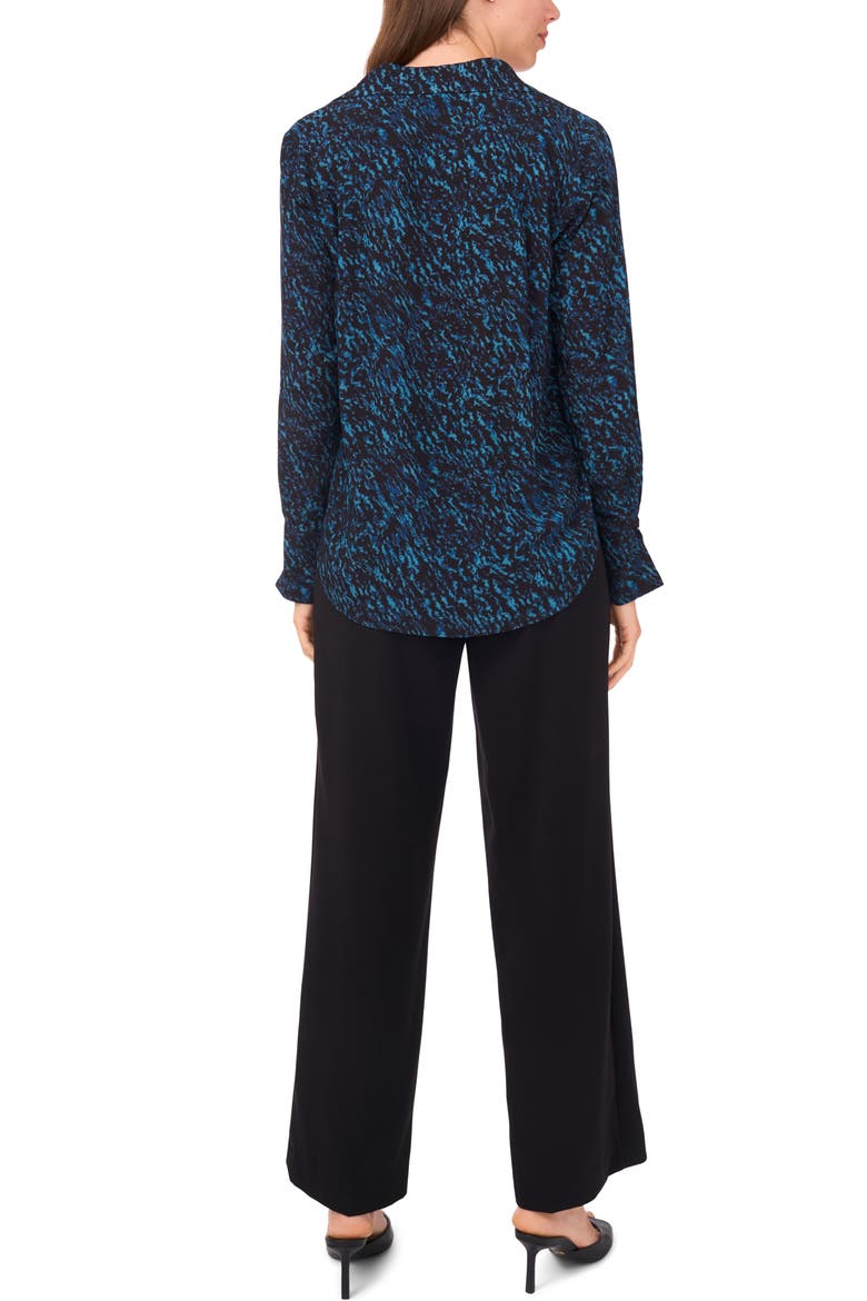 Collared Top, Alternate, color, RICH BLACK