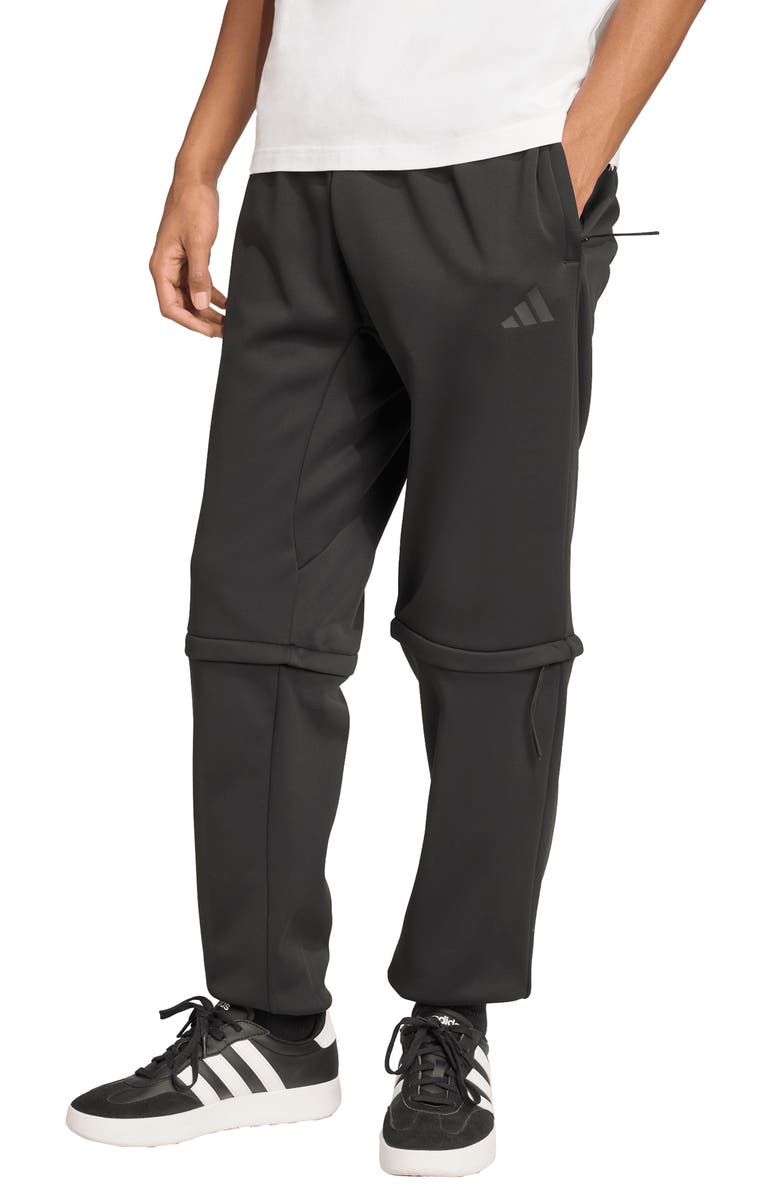 adidas Climawarm Double Knit Sweatpants, Main, color, Black