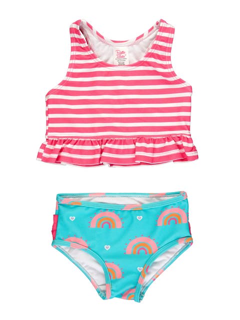 Baby Girls UPF50+ Peplum Tankini
