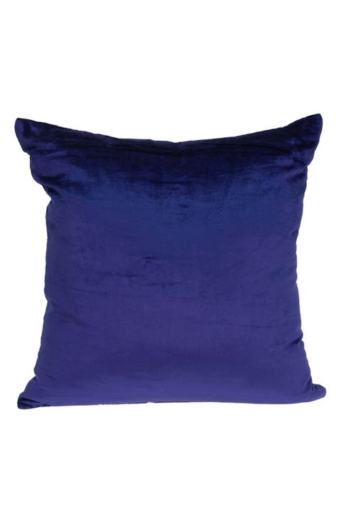 Topaz Tran Solid Throw Pillow