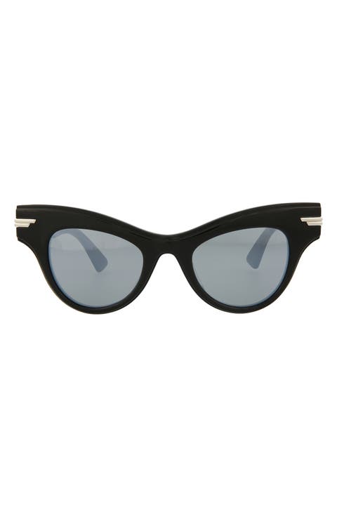 47mm Cat Eye Sunglasses