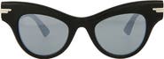 Bottega Veneta 47mm Cat Eye Sunglasses