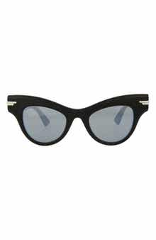 Bottega Veneta 47mm Cat Eye Sunglasses