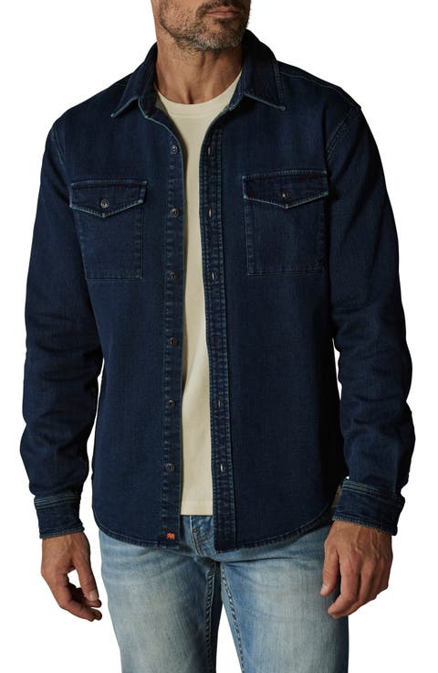 Big Jake Cotton Blend Button-Up Shirt Jacket