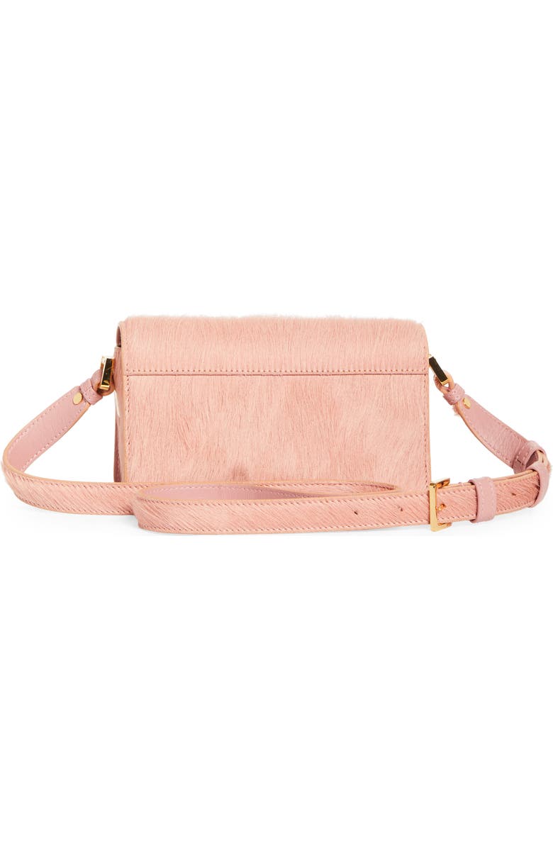 Marni Mini Trunkaroo Genuine Calf Hair Shoulder Bag, Alternate, color,