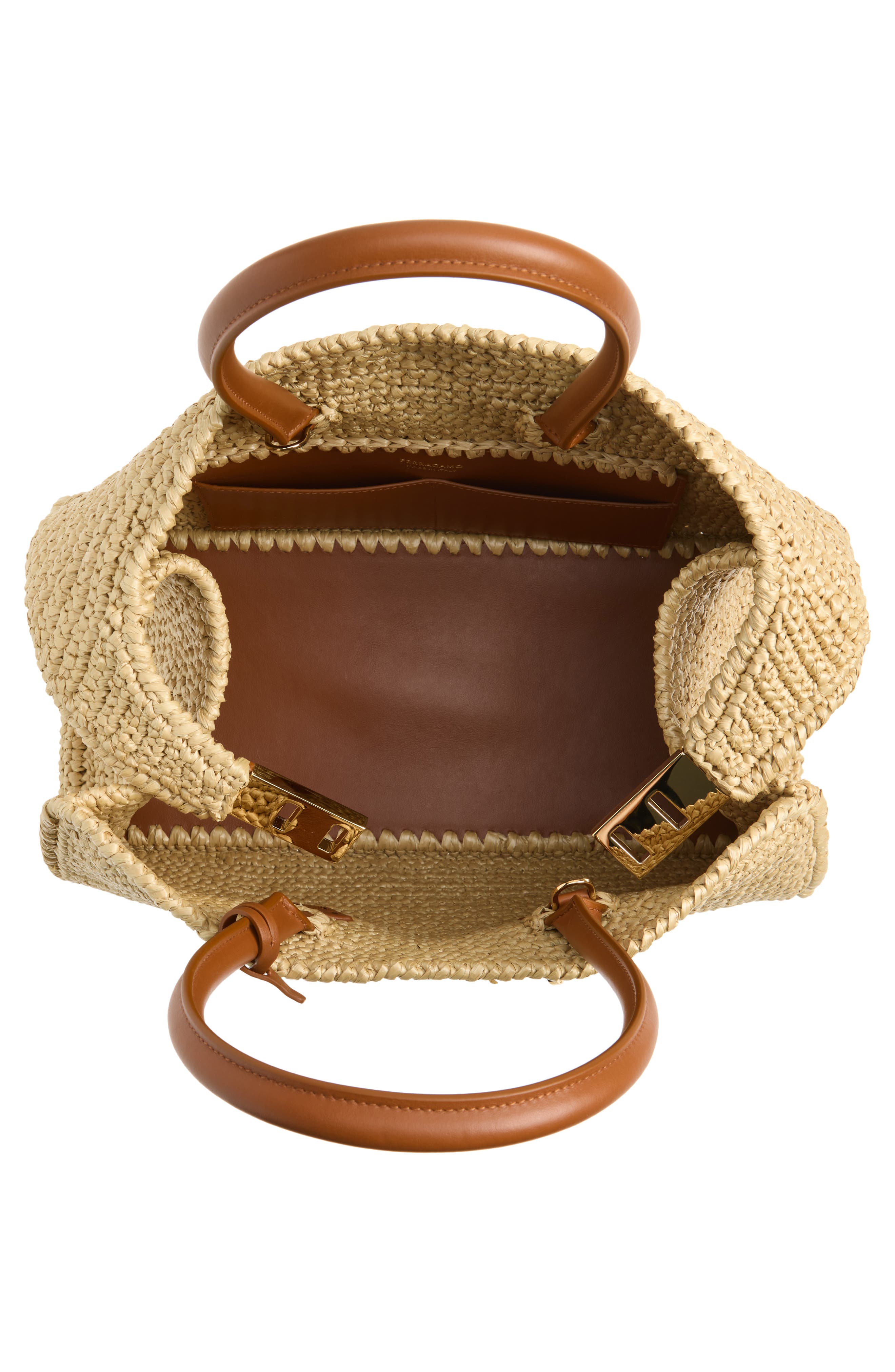 Synthetic Straw Hug Bag, Alternate, color, NATURALE DARK SAND