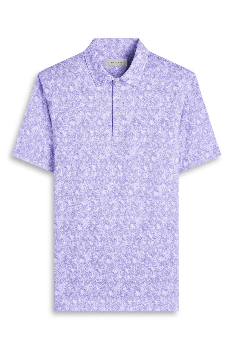 Victor OoohCotton® Floral Polo, Alternate, color, LILAC