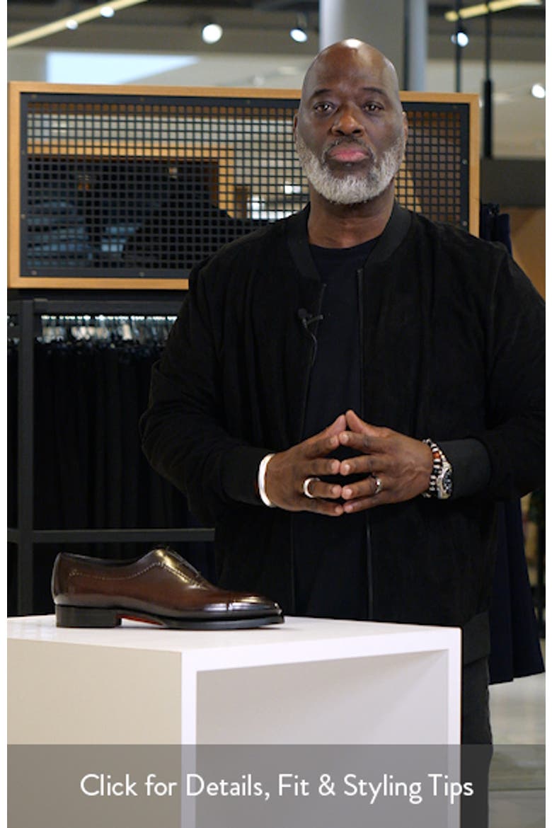 Zephyr Faux Cap Toe Wholecut Shoe video
