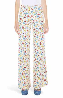 The Hustler Roller Patch Pocket Wide Leg Jeans