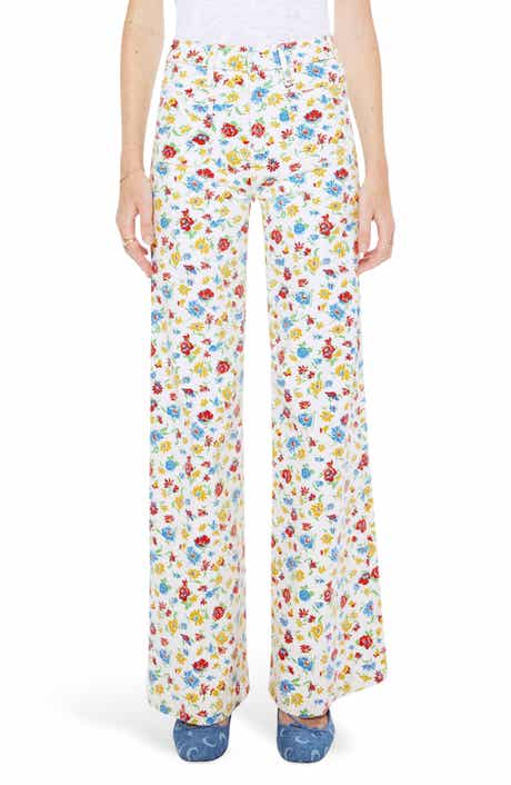 The Hustler Roller Patch Pocket Wide Leg Jeans