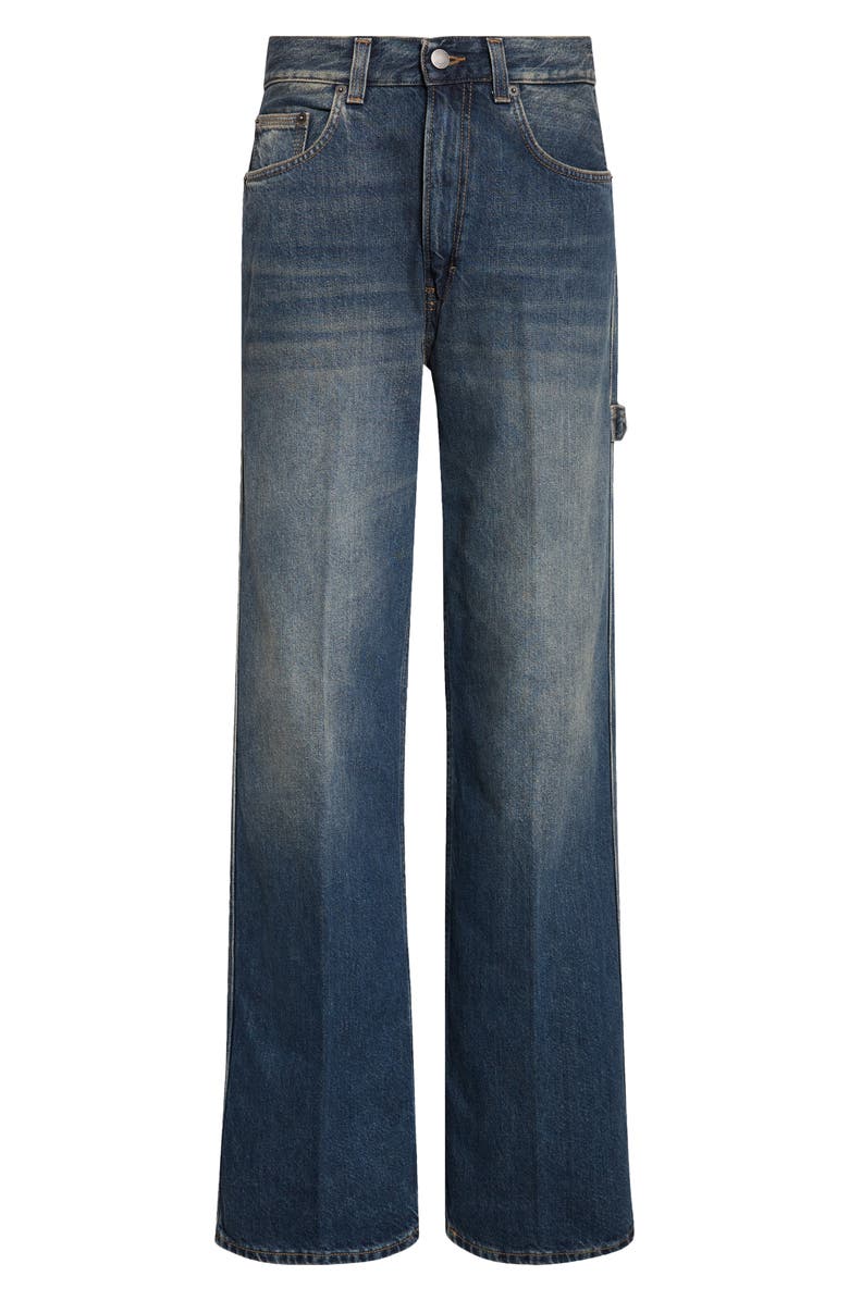 Haikure Winona Straight Leg Jeans, Main, color, Intense Blue